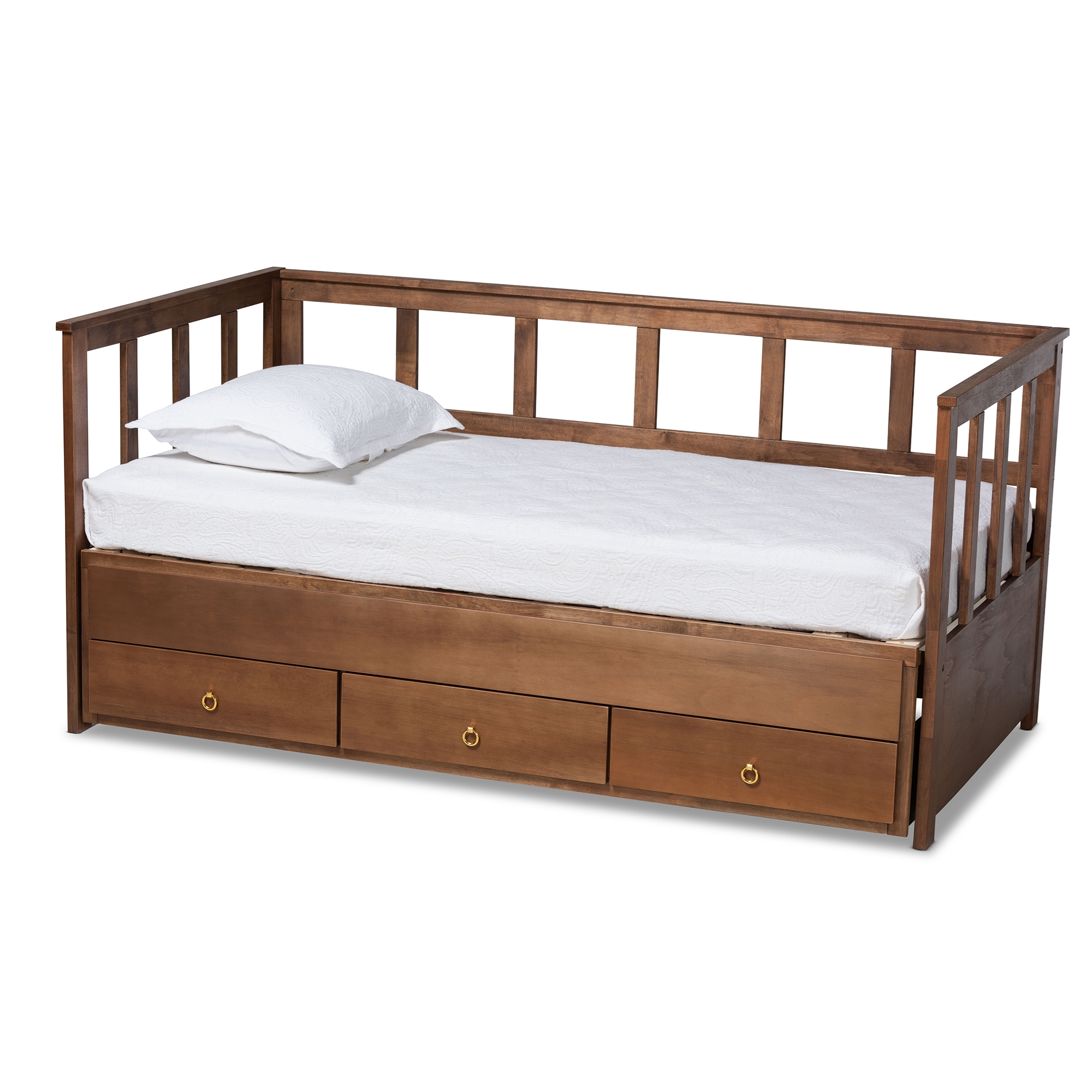 Expandable twin to king store trundle daybed